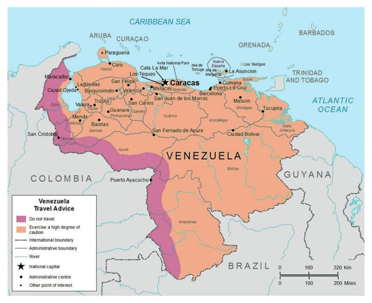 venezuela dalam peta