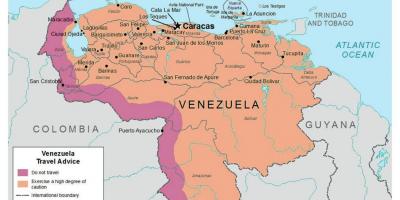 Venezuela dalam peta